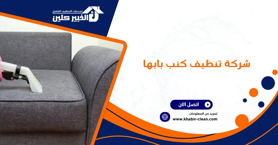 شركة تنظيف كنب بابها