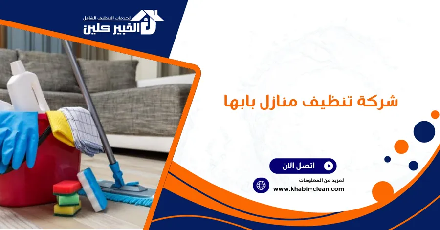 شركة تنظيف منازل بابها