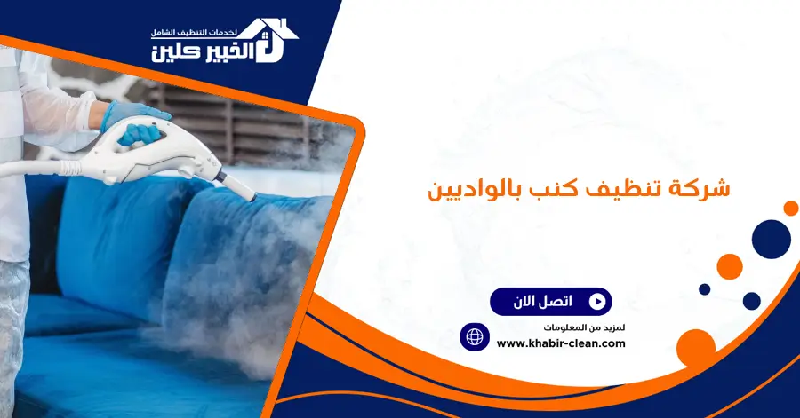 شركة تنظيف كنب بالواديين